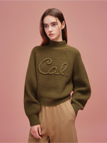 칼레이트 스텔라 와플 스웨터