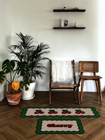 체리 규조토 발매트 세트