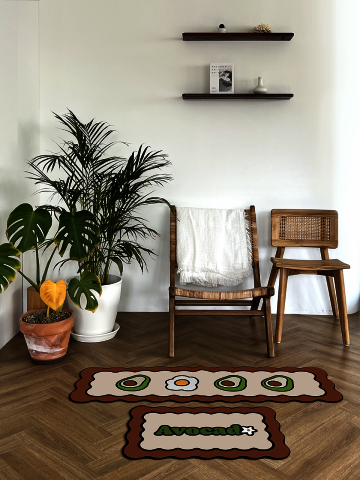 아보카도 규조토 발매트 세트