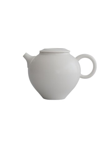 [브라운즈] 백운 달무리 도자기 다관