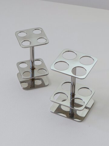 4구 스텐 칫솔꽂이 전동칫솔 거치대 304