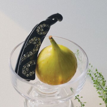 바이데이지 블랙다이아 큐빅 바나나핀 Bh0970