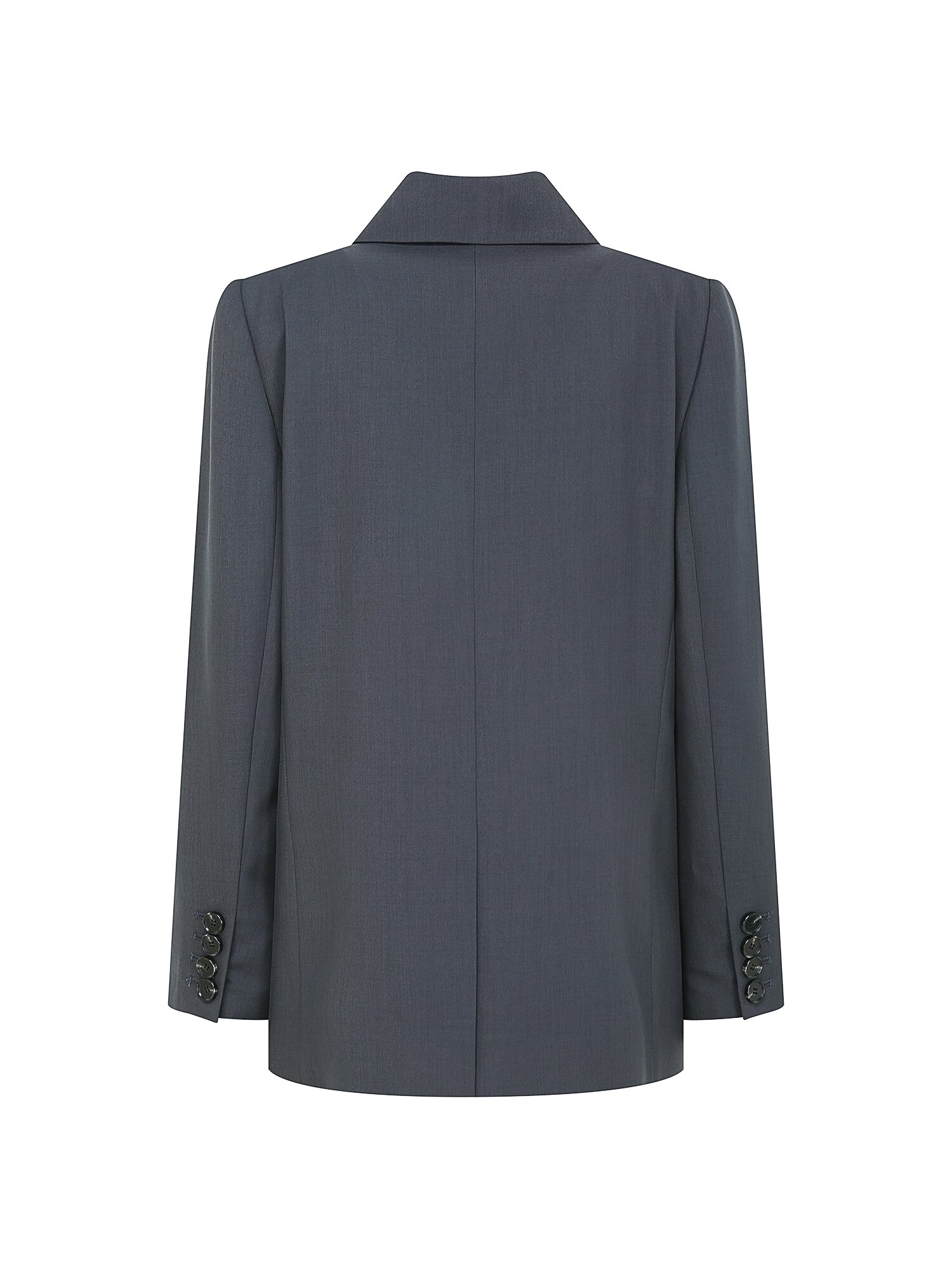 테일러드 싱글 투버튼 재킷 (DARK GREY)