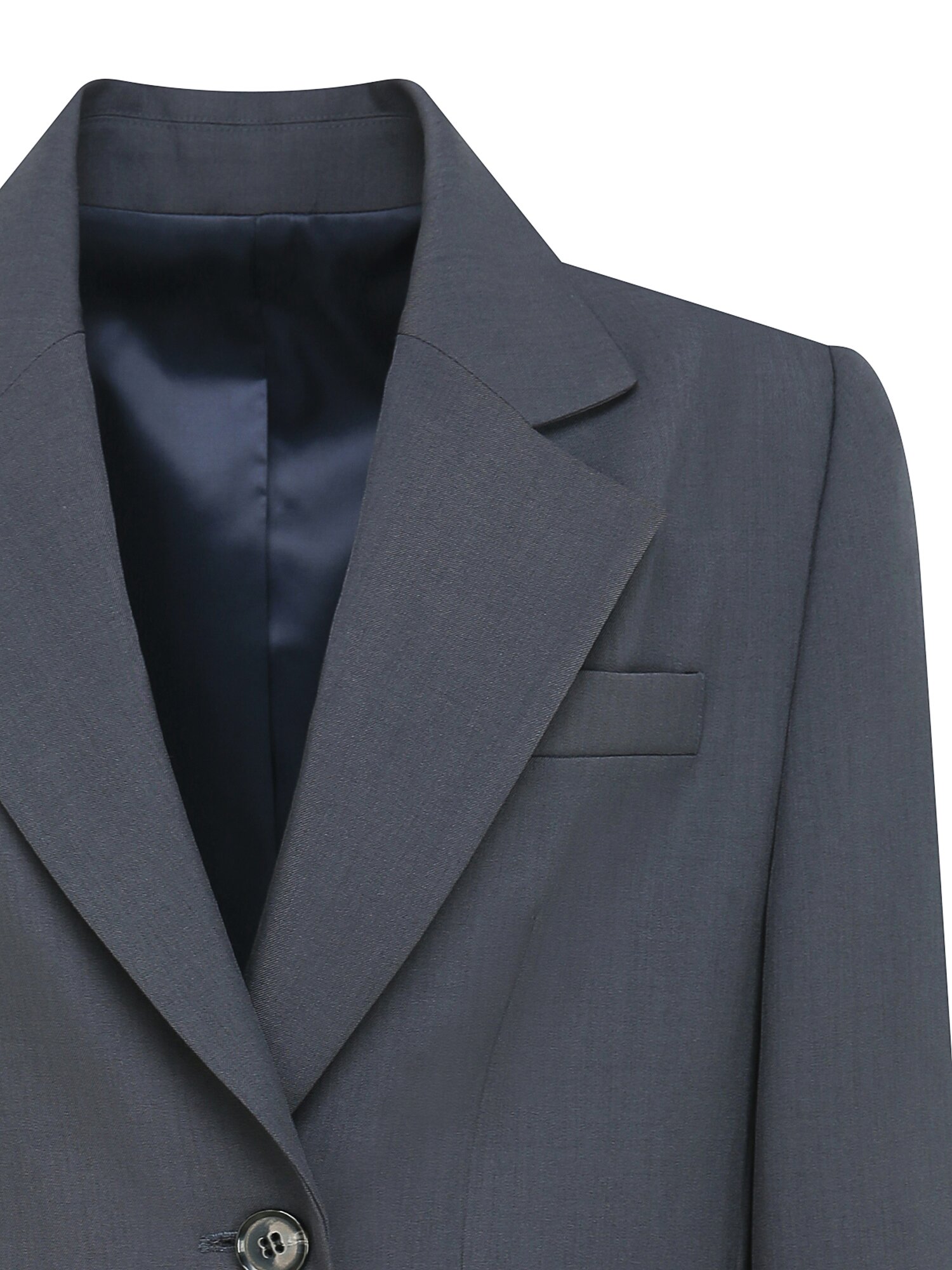 테일러드 싱글 투버튼 재킷 (DARK GREY)