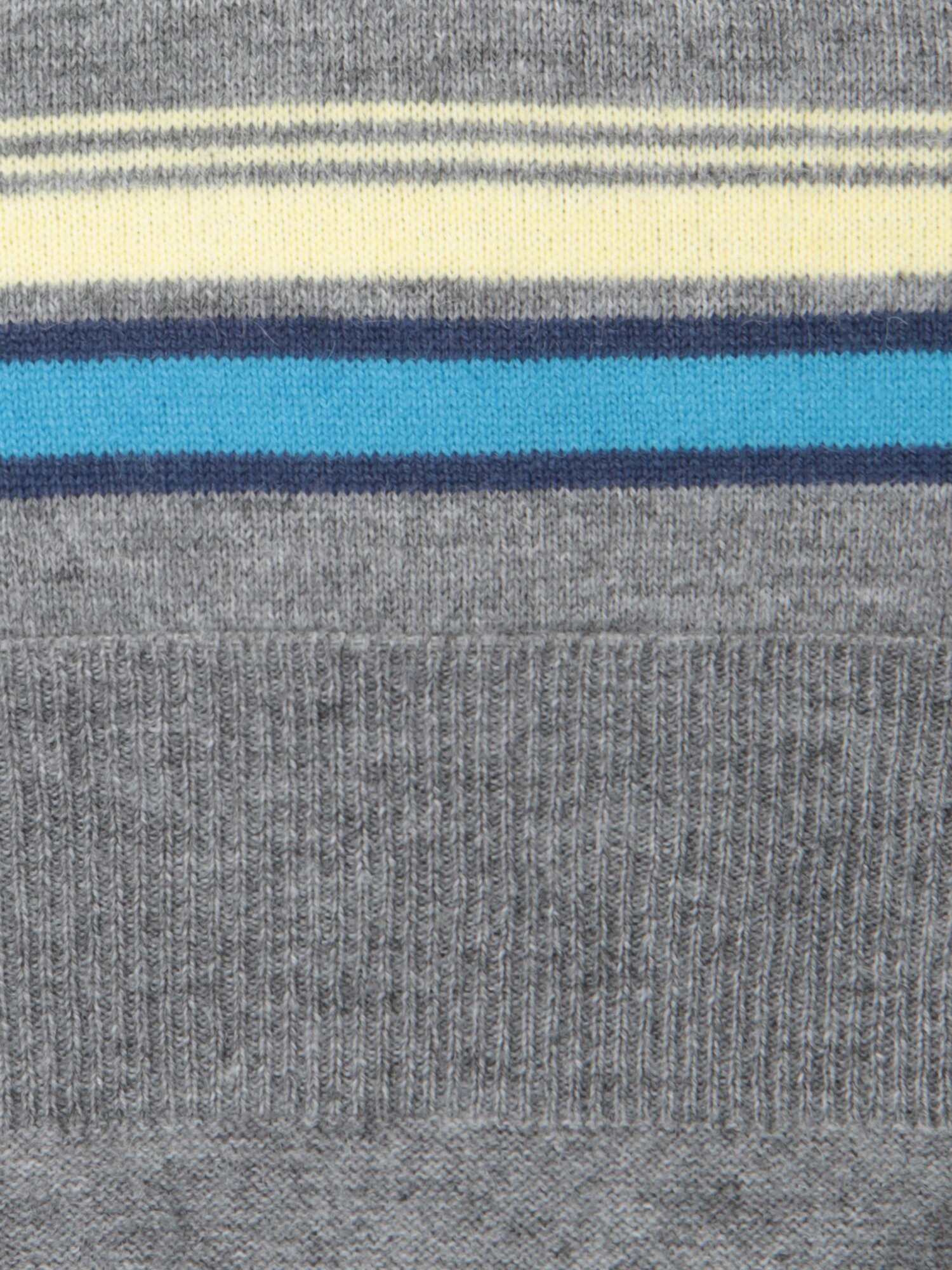 스트라이프 라운드넥 가디건 (STRIPE GREY)
