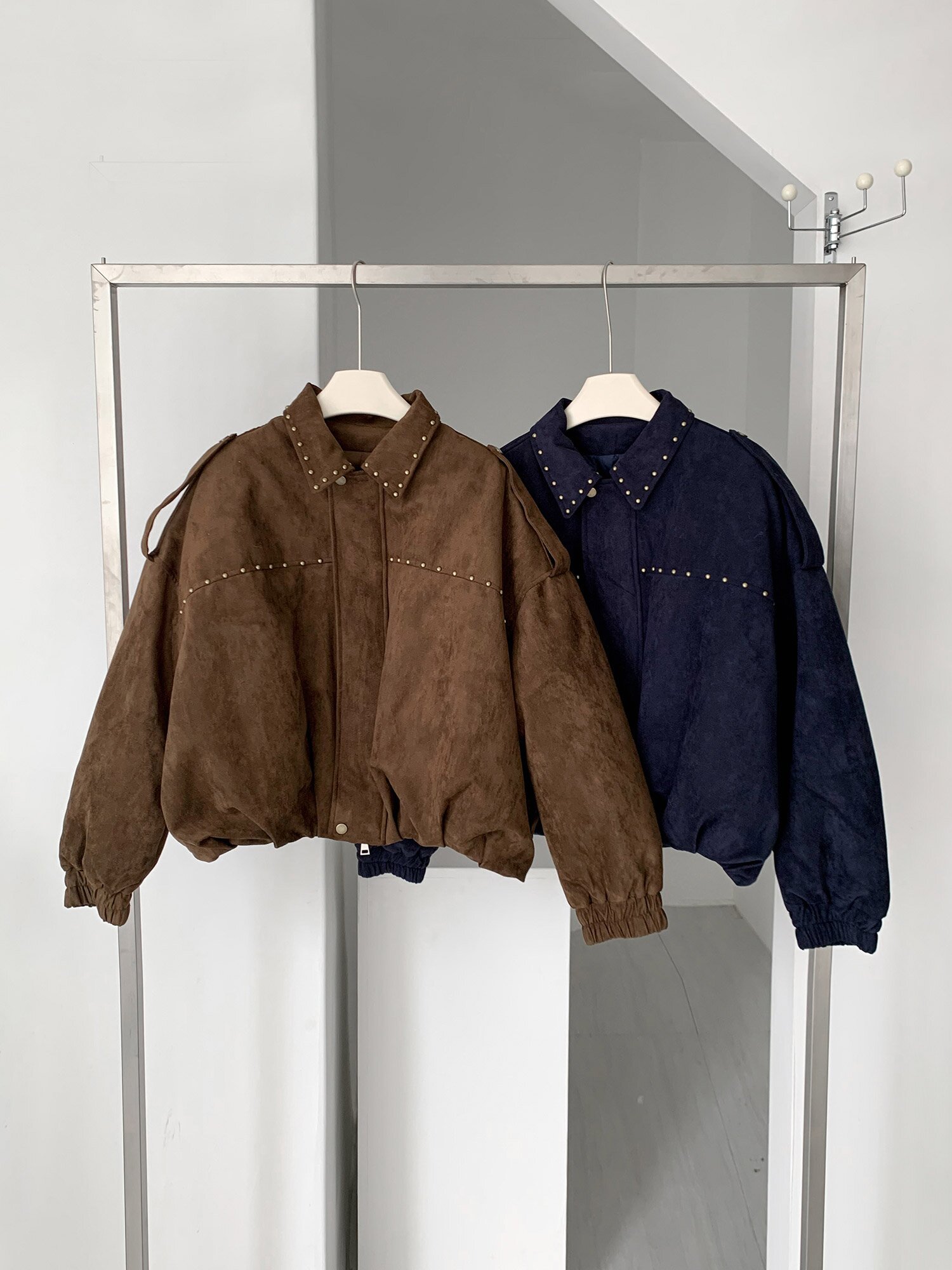 웨스턴 벌룬 크롭 점퍼 (2colors)