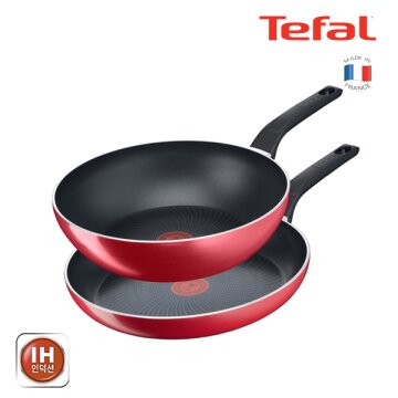 테팔 팬&냄비 IH 인덕션 스타트앤쿡 2종세트 (프라이팬 28cm + 볶음팬 28cm)