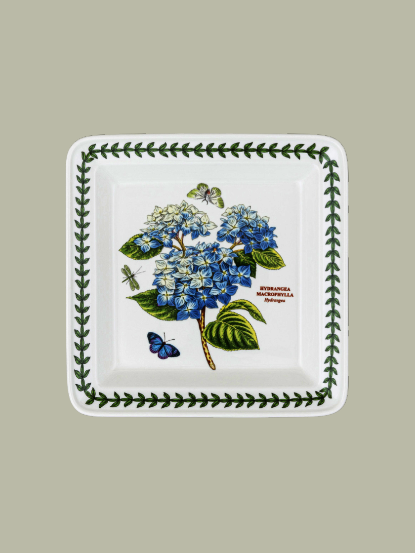 [포트메리온] 보타닉 가든 스퀘어플레이트(중) 21CM 1P (C,D)