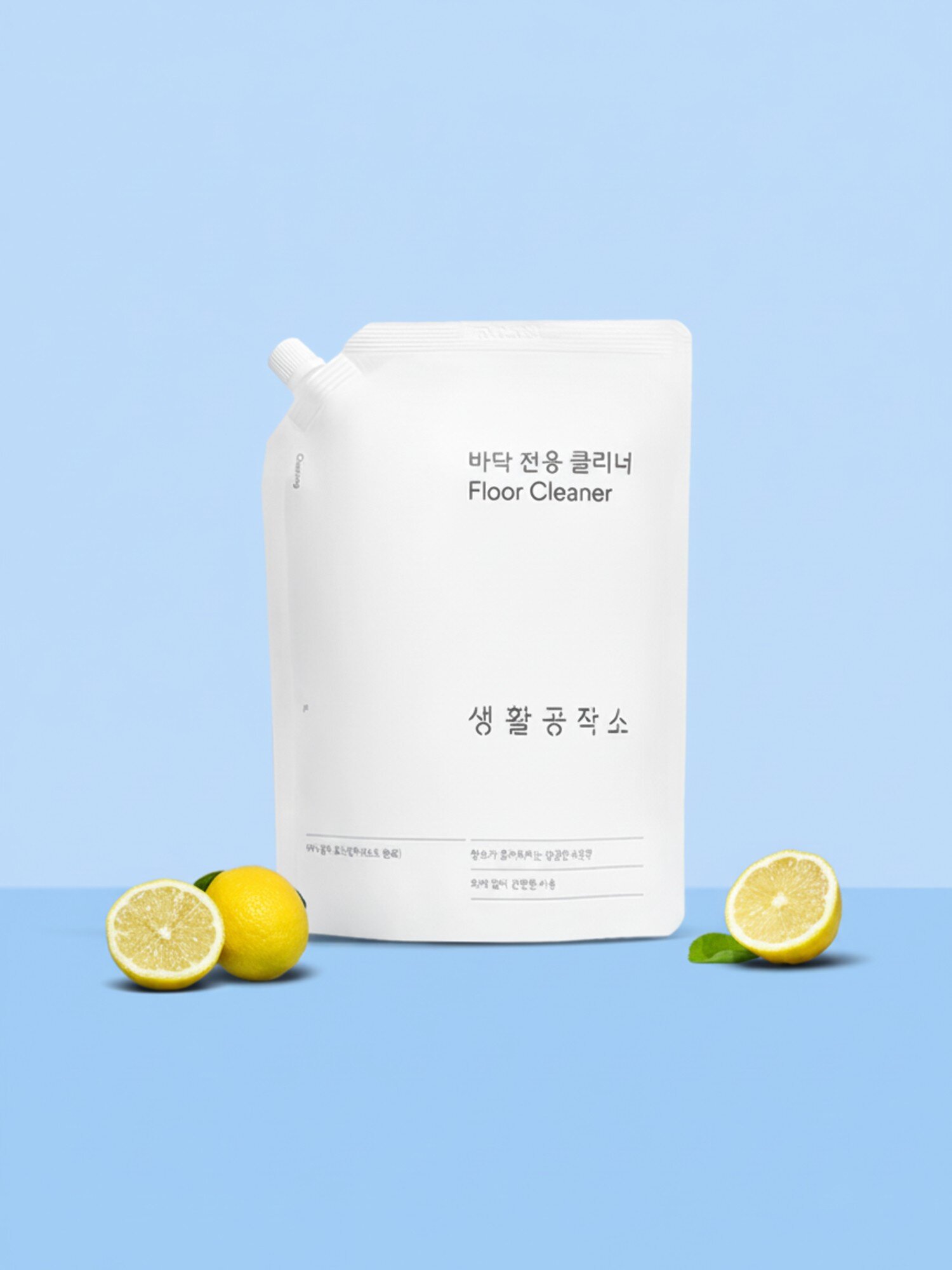 1+1 생활공작소 바닥청소 전용 클리너 로봇청소기 바닥클리너 1L