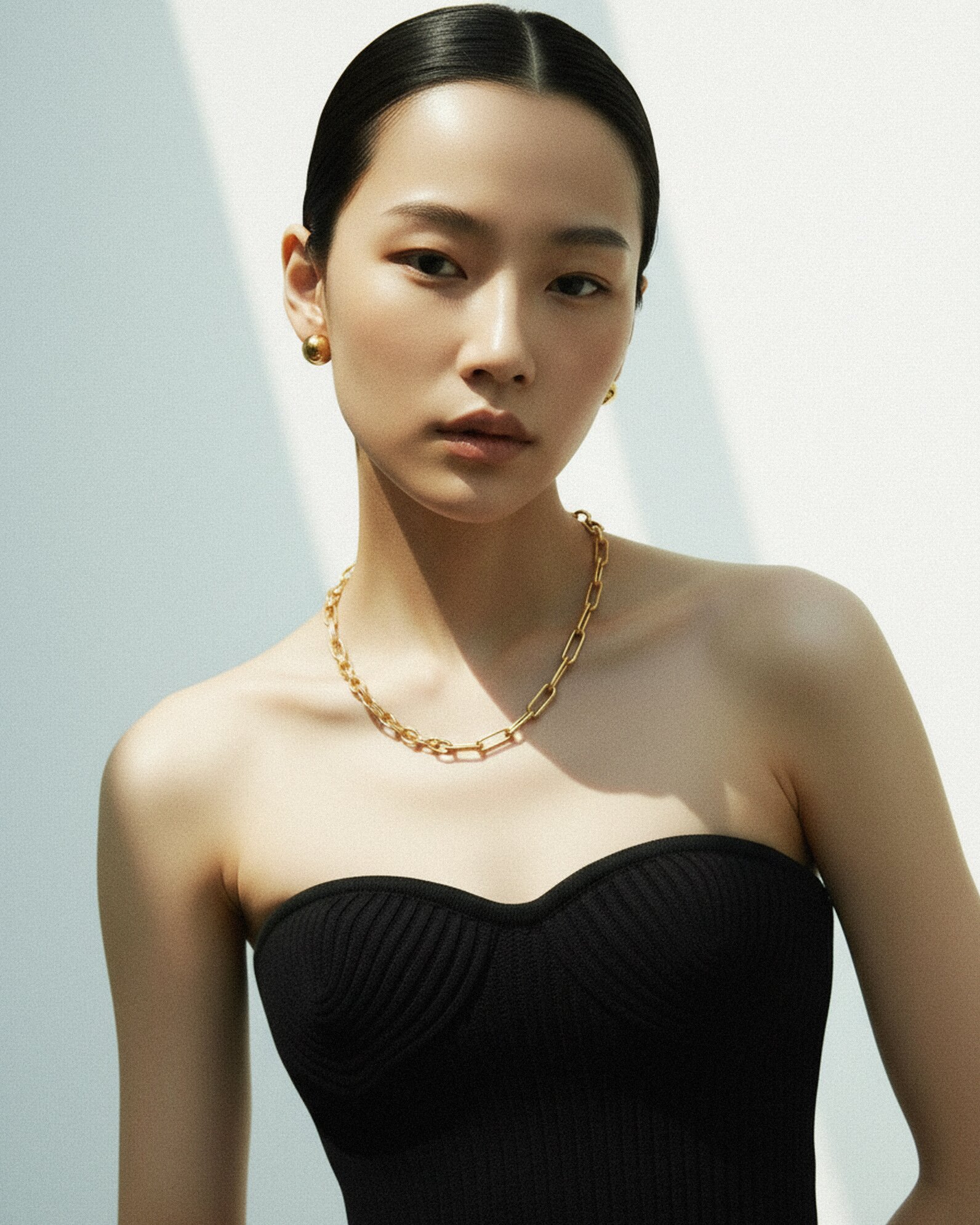 [컨젠] Linked Balance Necklace 링크드 밸런스 네크리스