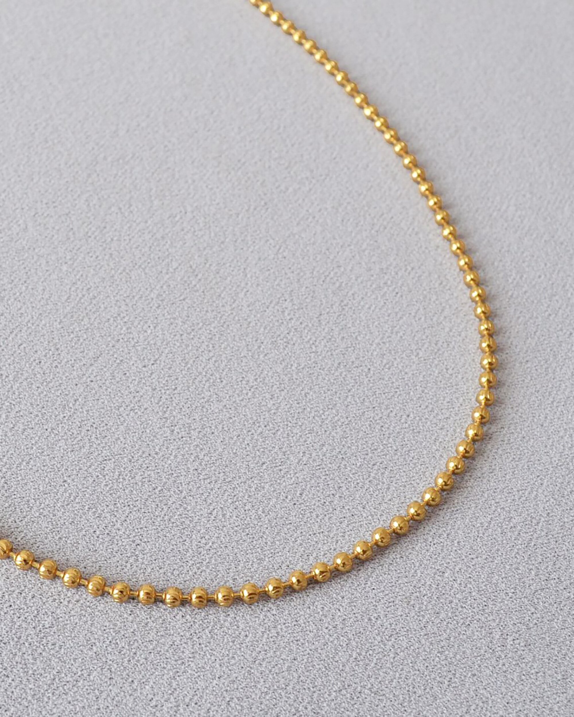 [컨젠] Mellow Ball Necklace 멜로우 볼 네크리스