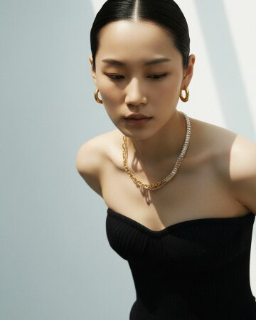 Facet Line Necklace
패싯 라인 네크리스