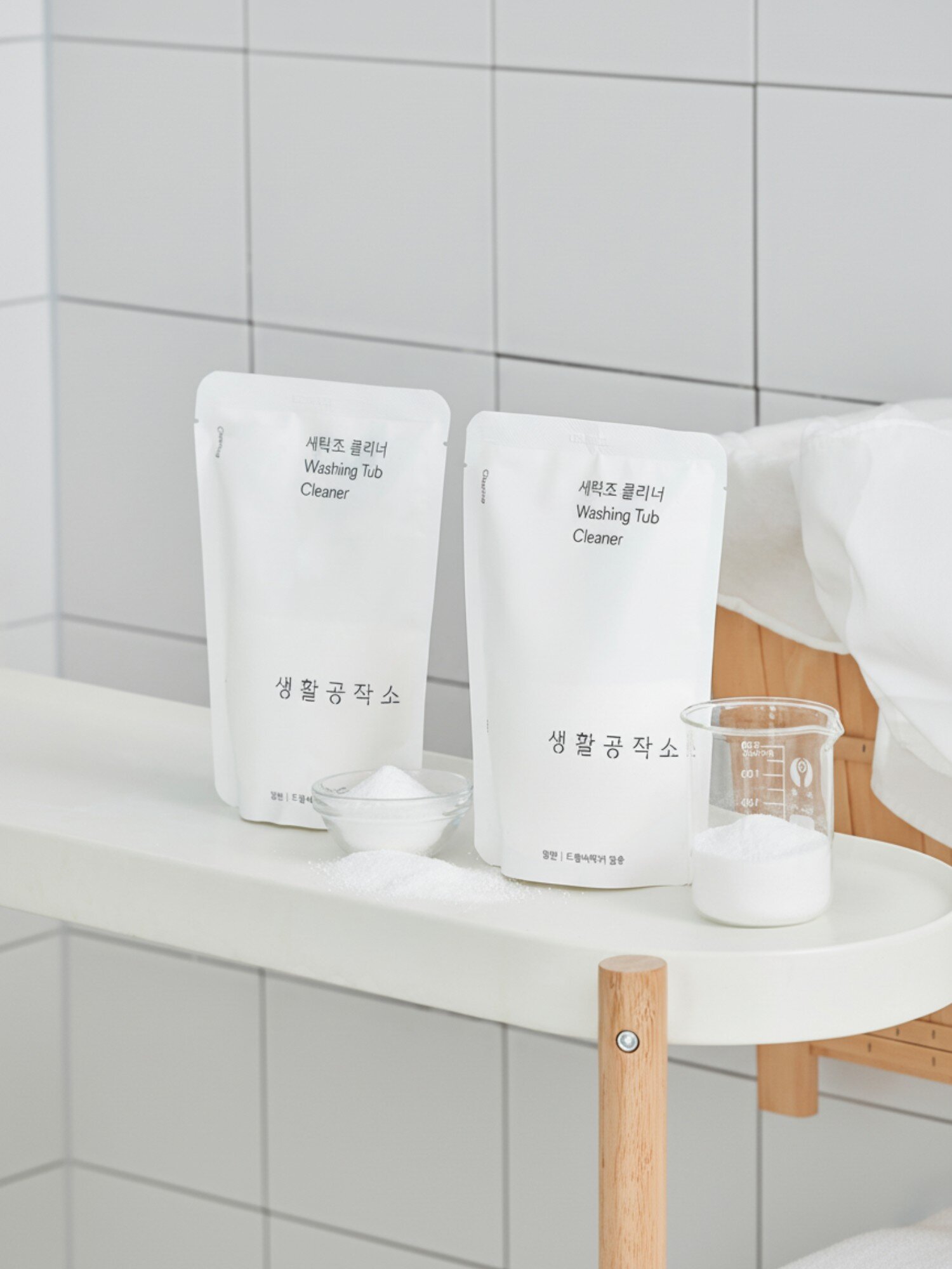 2+2 생활공작소 세탁기 세척 세탁조 크리너 450g