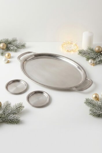 산마르코 홈파티 트레이 코스터 세트