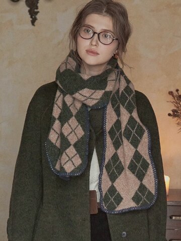 PM_Color argyle muffler