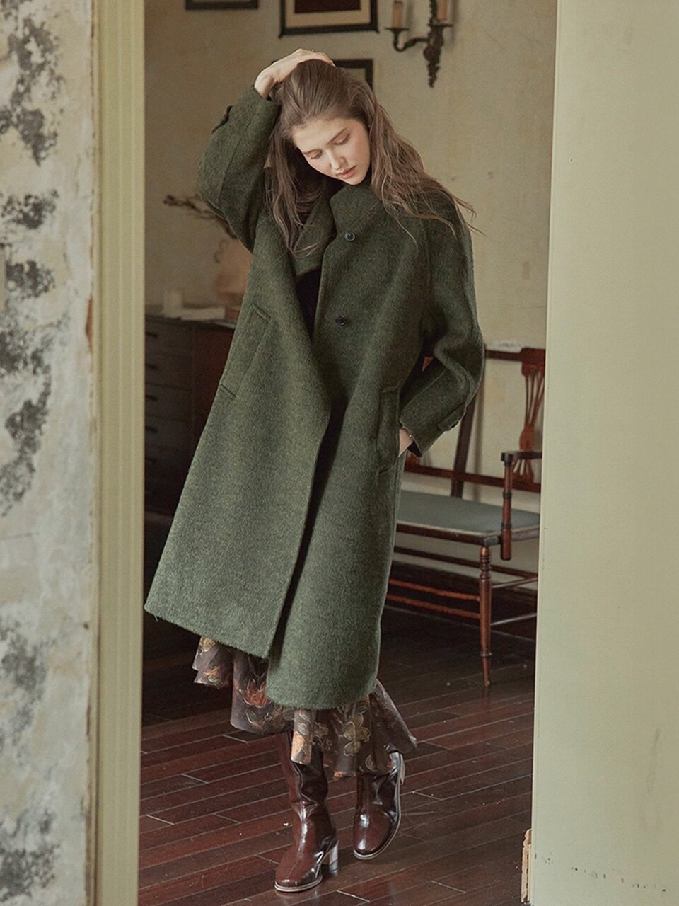 PM_Simple balmacaan coat