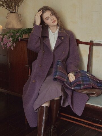 PM_Double breasted woolen coat