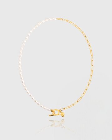 Modern Link Pearl Necklace
모던 링크 펄 네크리스