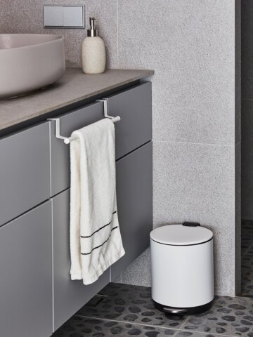 한샘 심플라운드 페달 휴지통 5L (4colors)