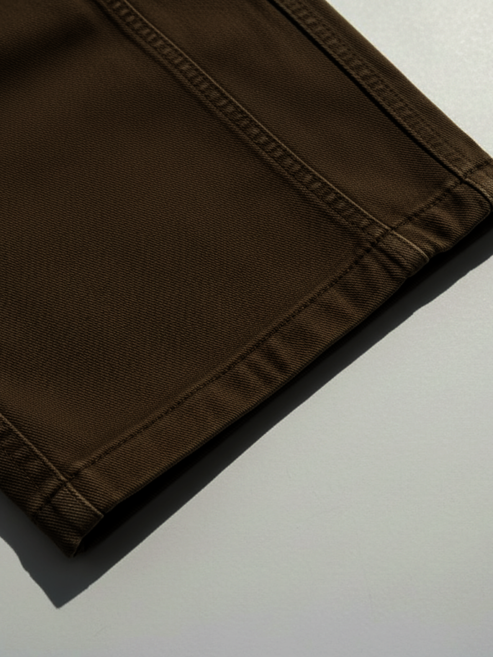 피그먼트 기모 슬릿 코튼 팬츠(카키)/W254PT05