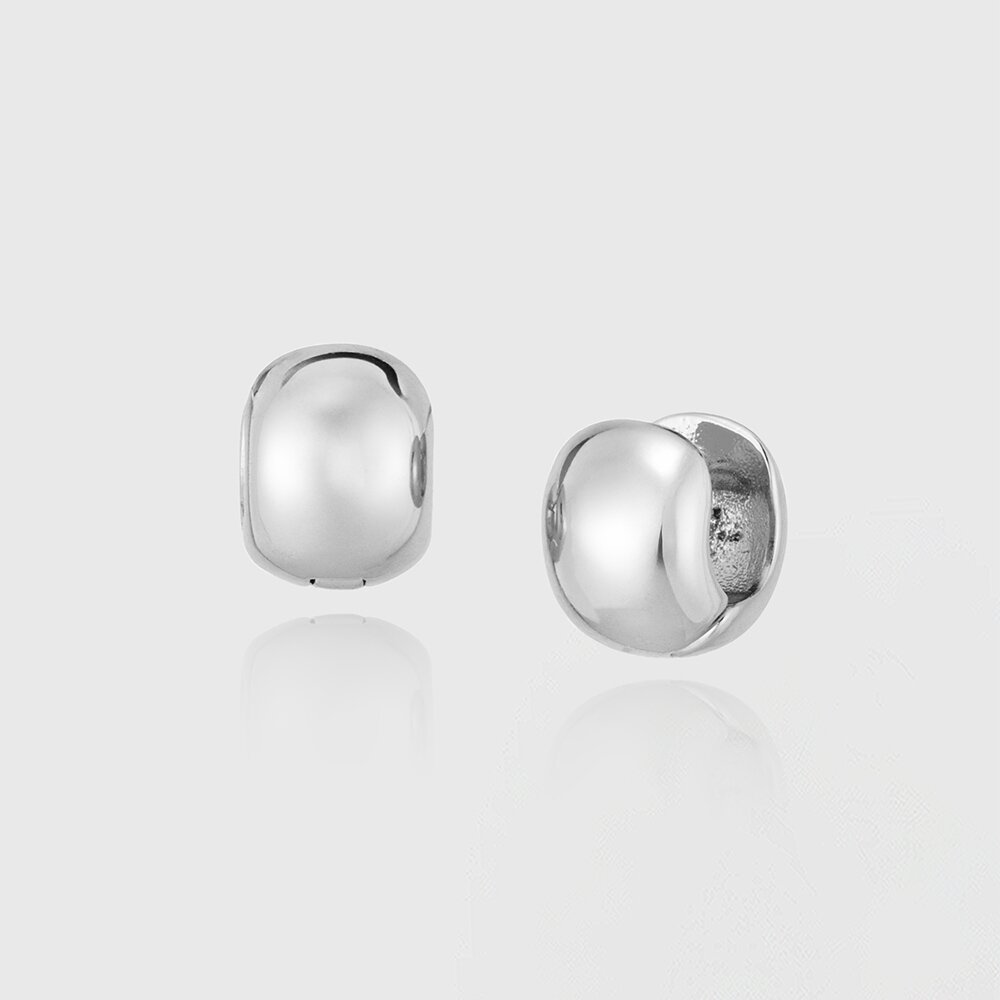 [컨젠] Satin Orb Earrings 새틴 오브 이어링