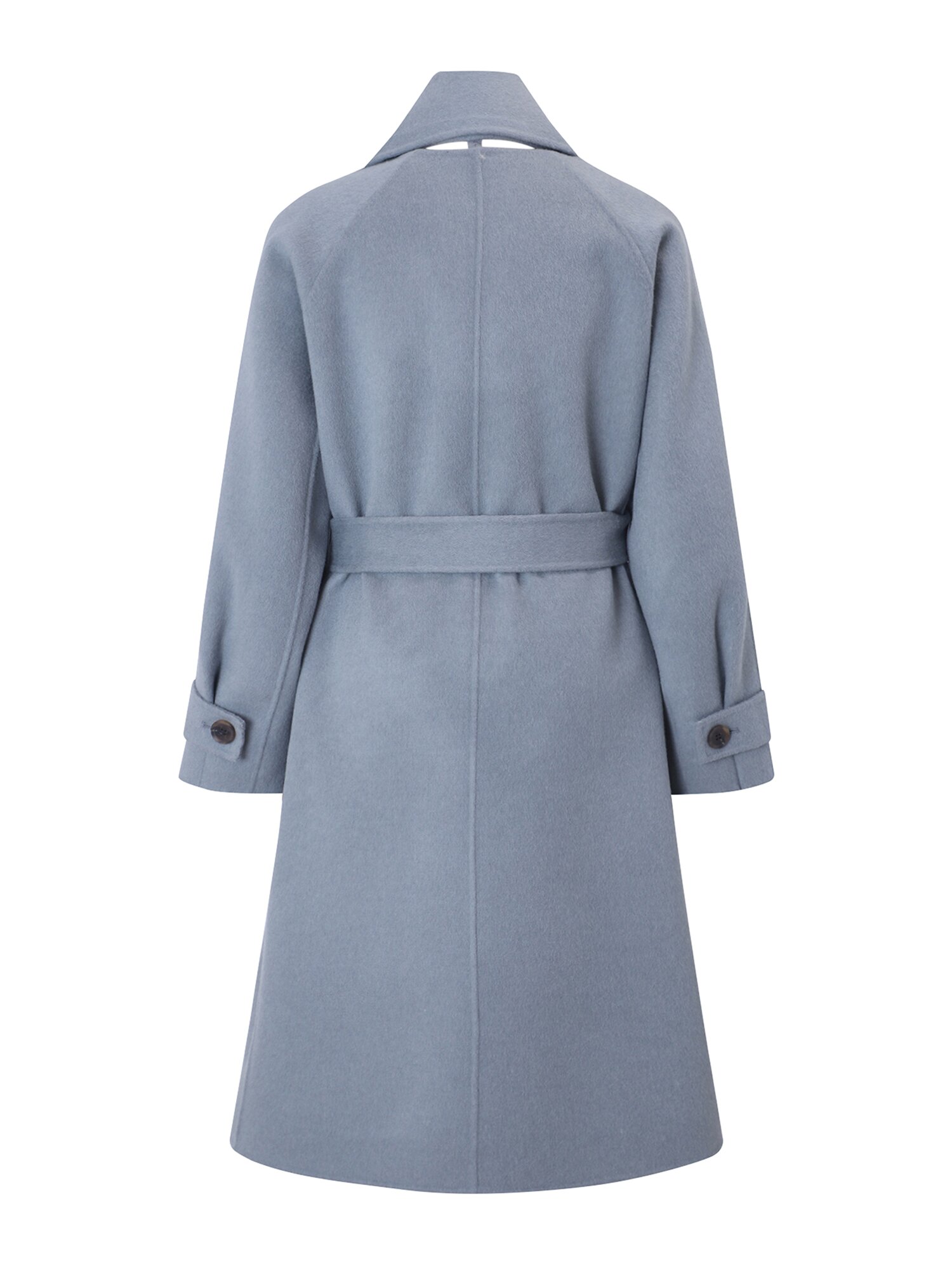 울 앙고라 핸드메이드 코트 (LIGHT BLUE)