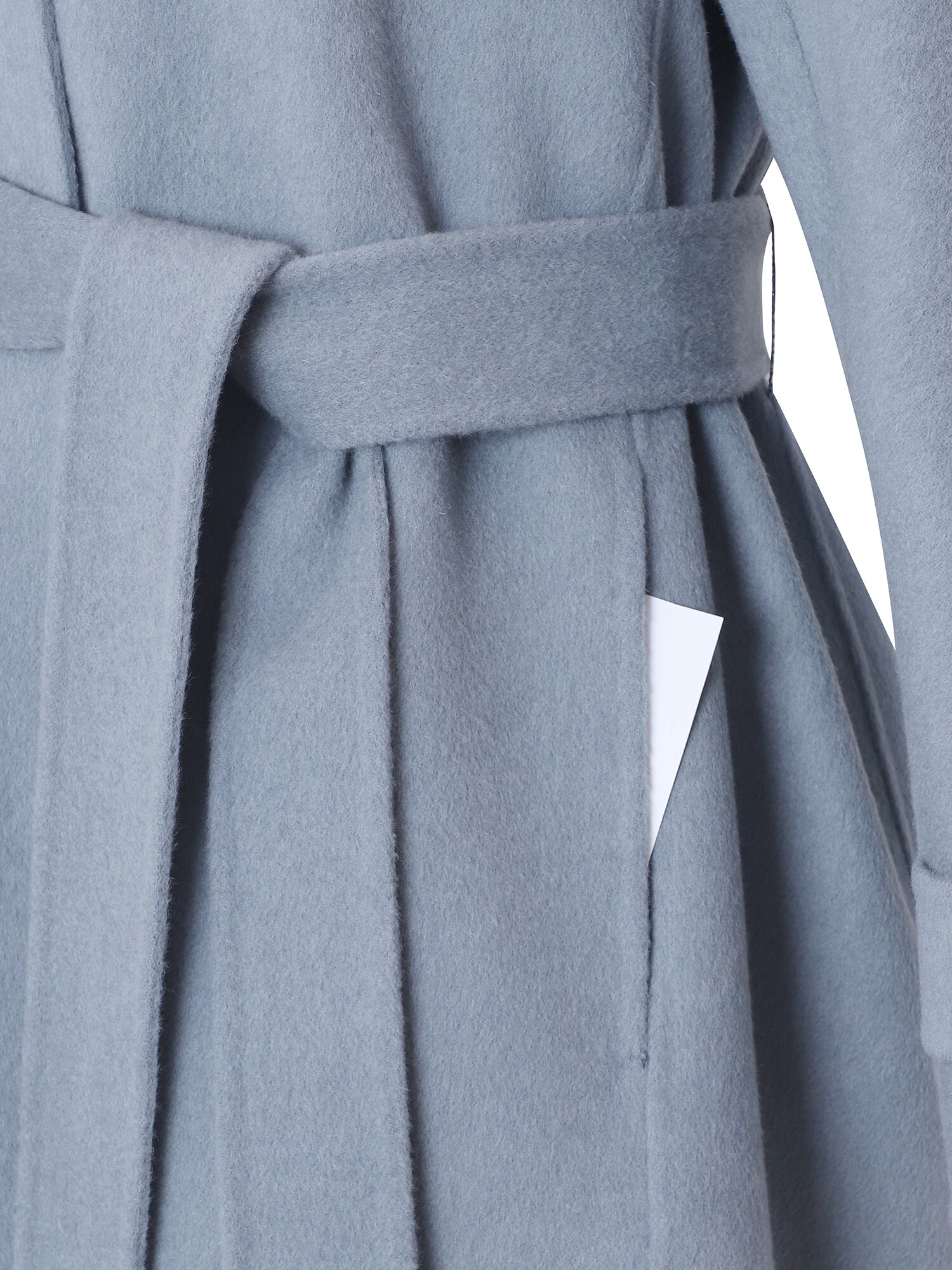 울 앙고라 핸드메이드 코트 (LIGHT BLUE)