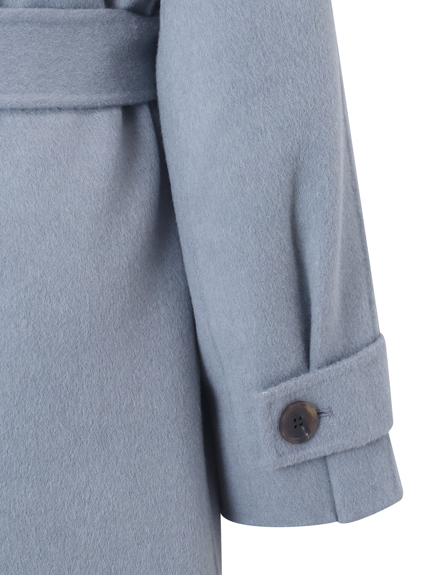 울 앙고라 핸드메이드 코트 (LIGHT BLUE)