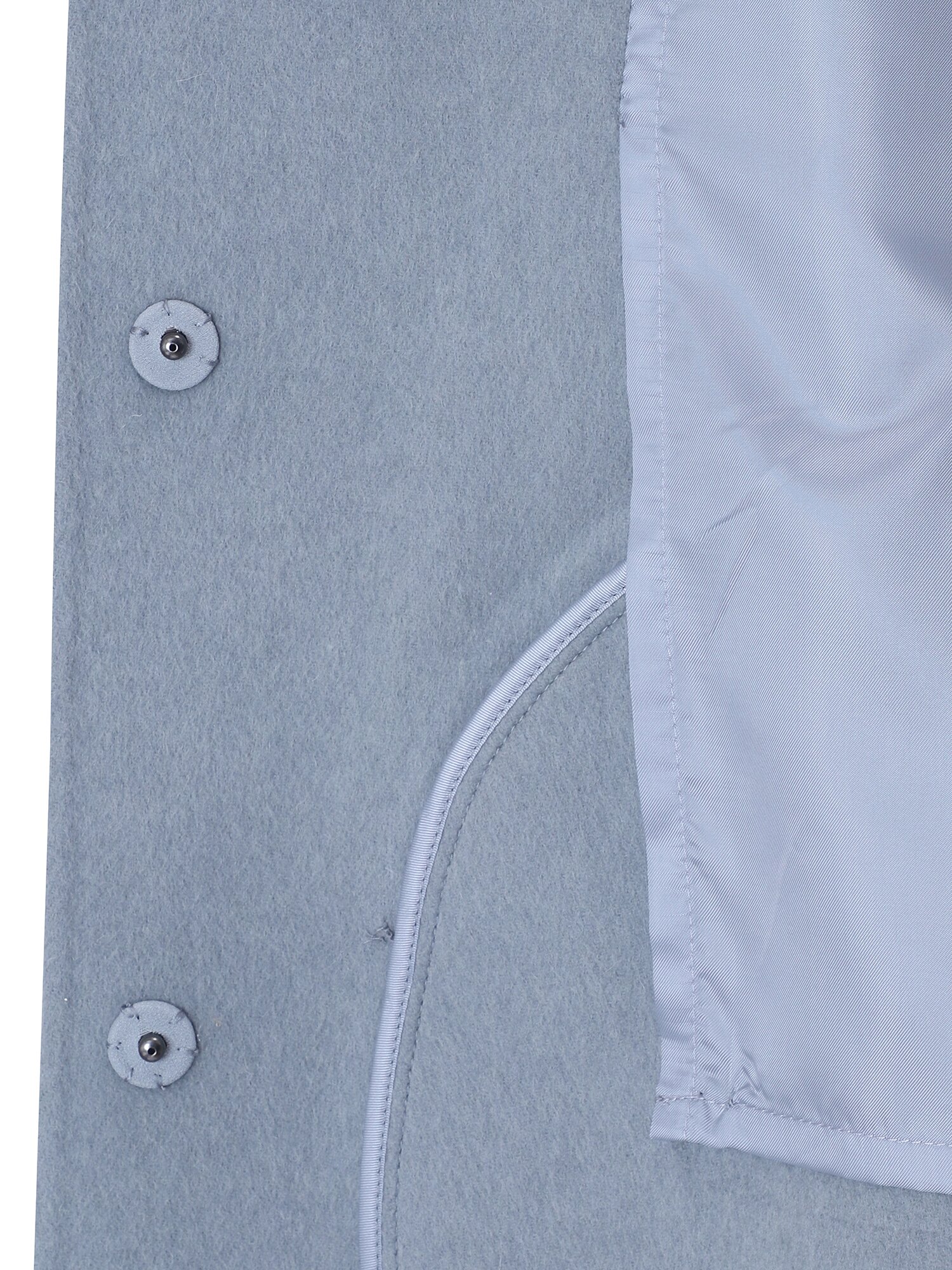 울 앙고라 핸드메이드 코트 (LIGHT BLUE)