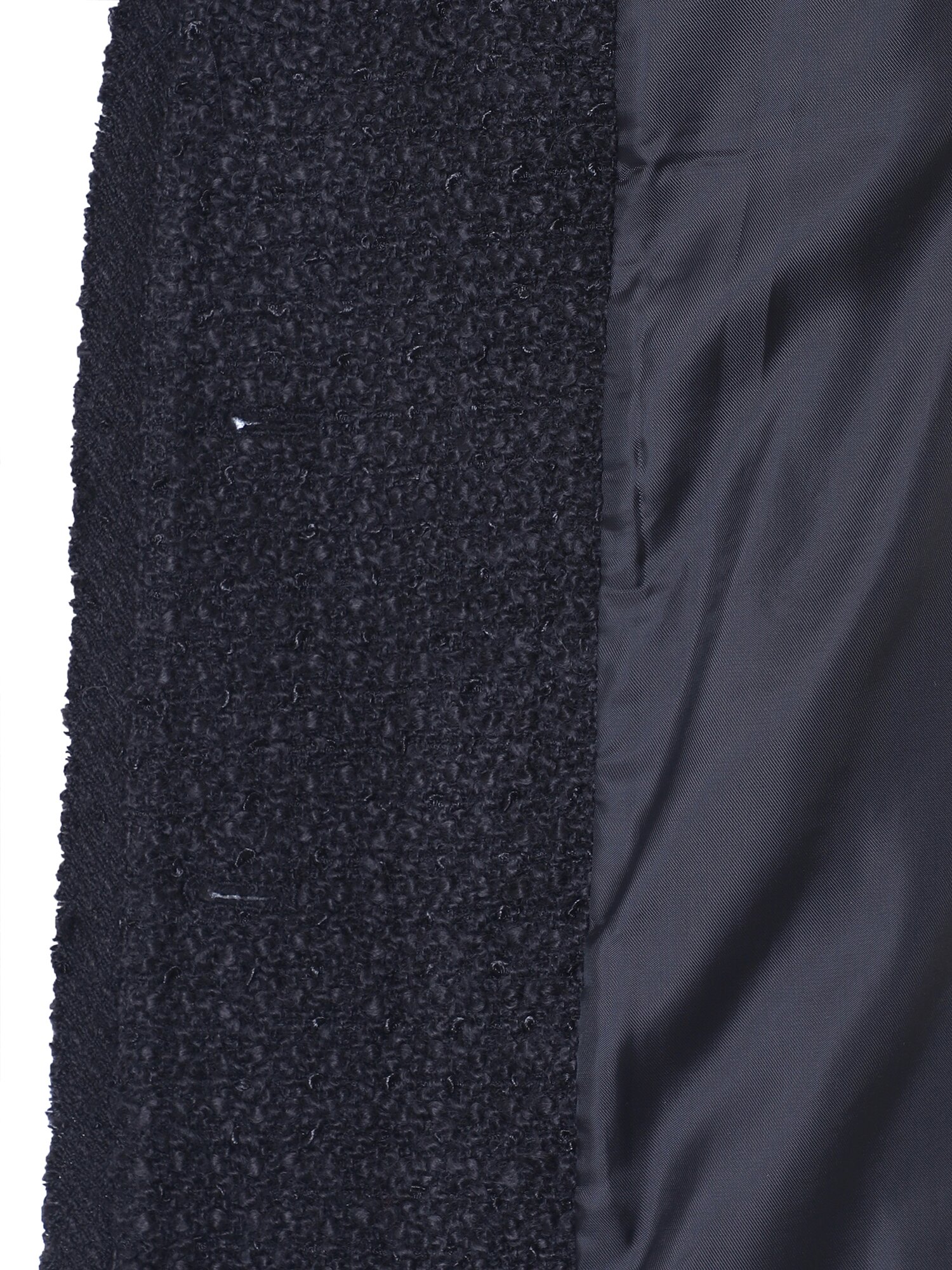 울 블렌드 멀티 포켓 트위드 재킷 (BLACK)