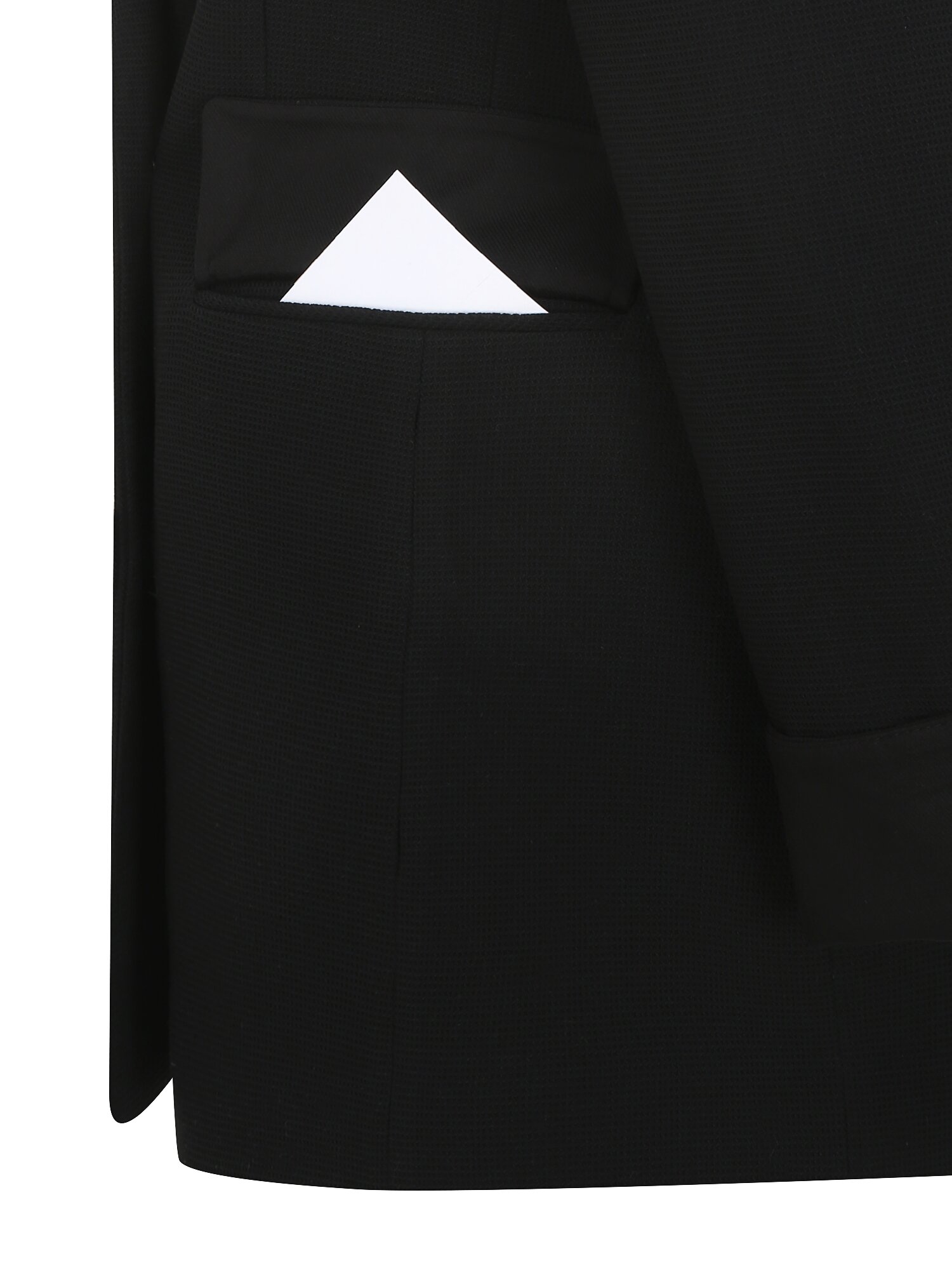 버튼 더블 브레스티드 재킷 (BLACK)