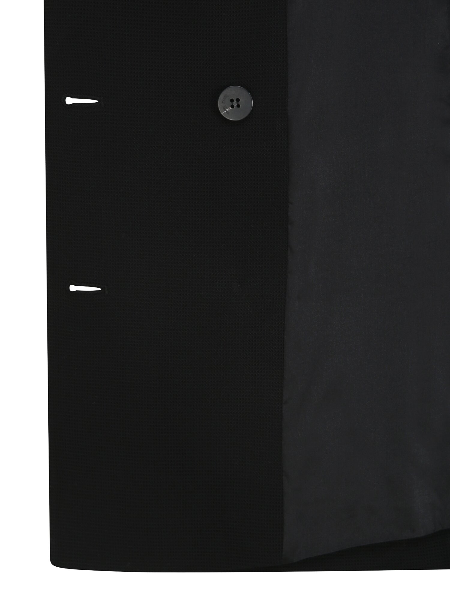 버튼 더블 브레스티드 재킷 (BLACK)