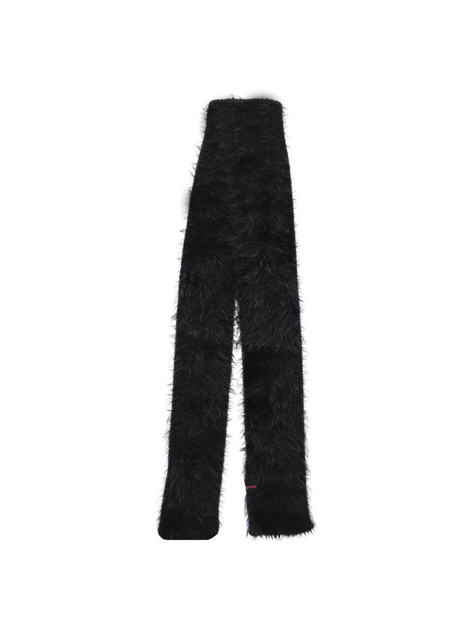 DAILY FLUFFY LONG MUFFLER_BLACK