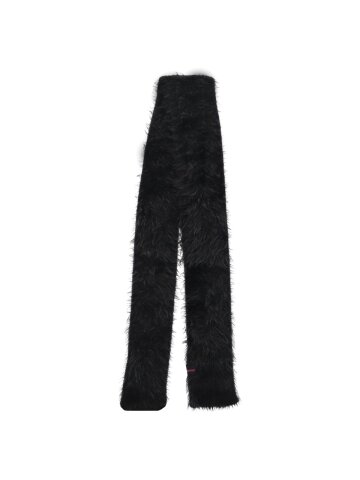 DAILY FLUFFY LONG MUFFLER_BLACK