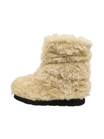 RIBBON DUMBLE BEAR BOOTS_BEIGE