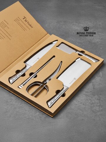 로얄튜더 엘리자베스 나이프 5종 풀 세트