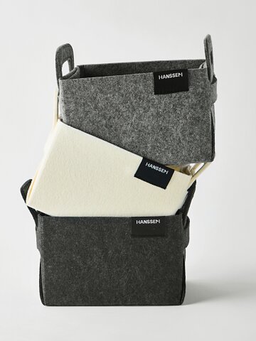 한샘 샘 펠트 바스켓 2P 세트