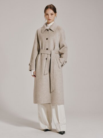 앙고라 핸드메이드 라글란 코트 - 2컬러 / Angora Handmade Raglan Coat - 2color