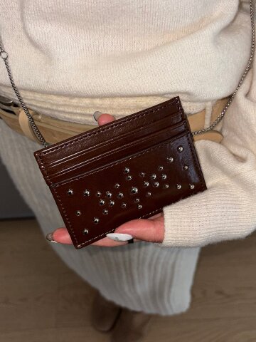Nova card wallet brown