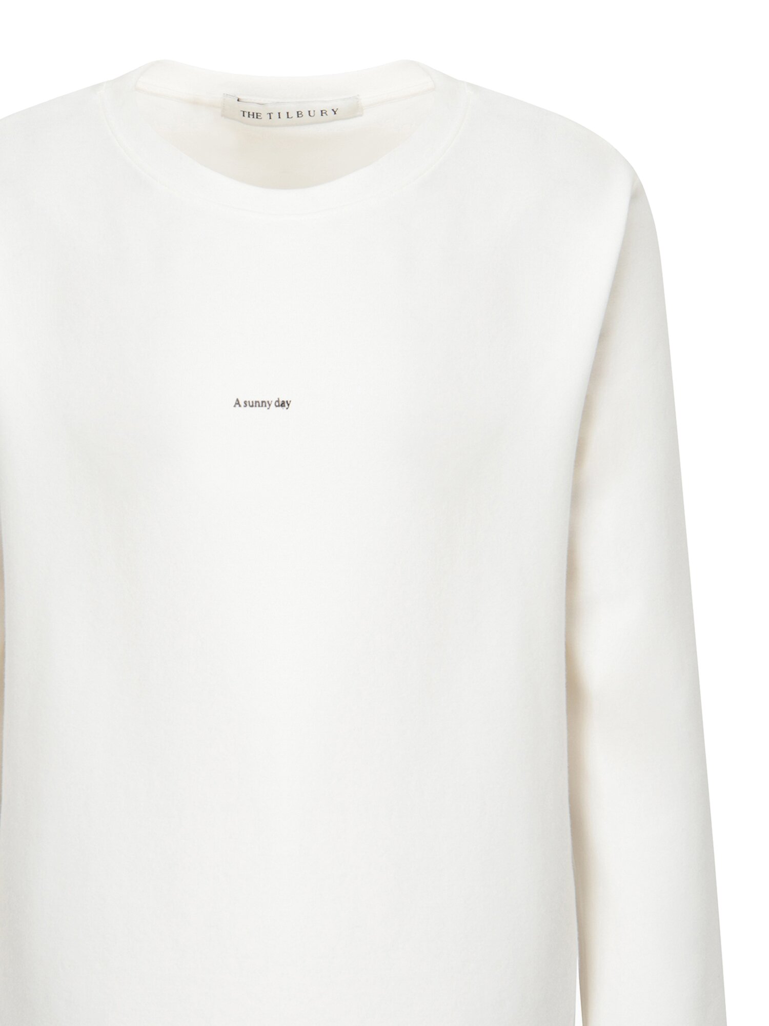 레터링 롱 슬리브 티셔츠 (IVORY)