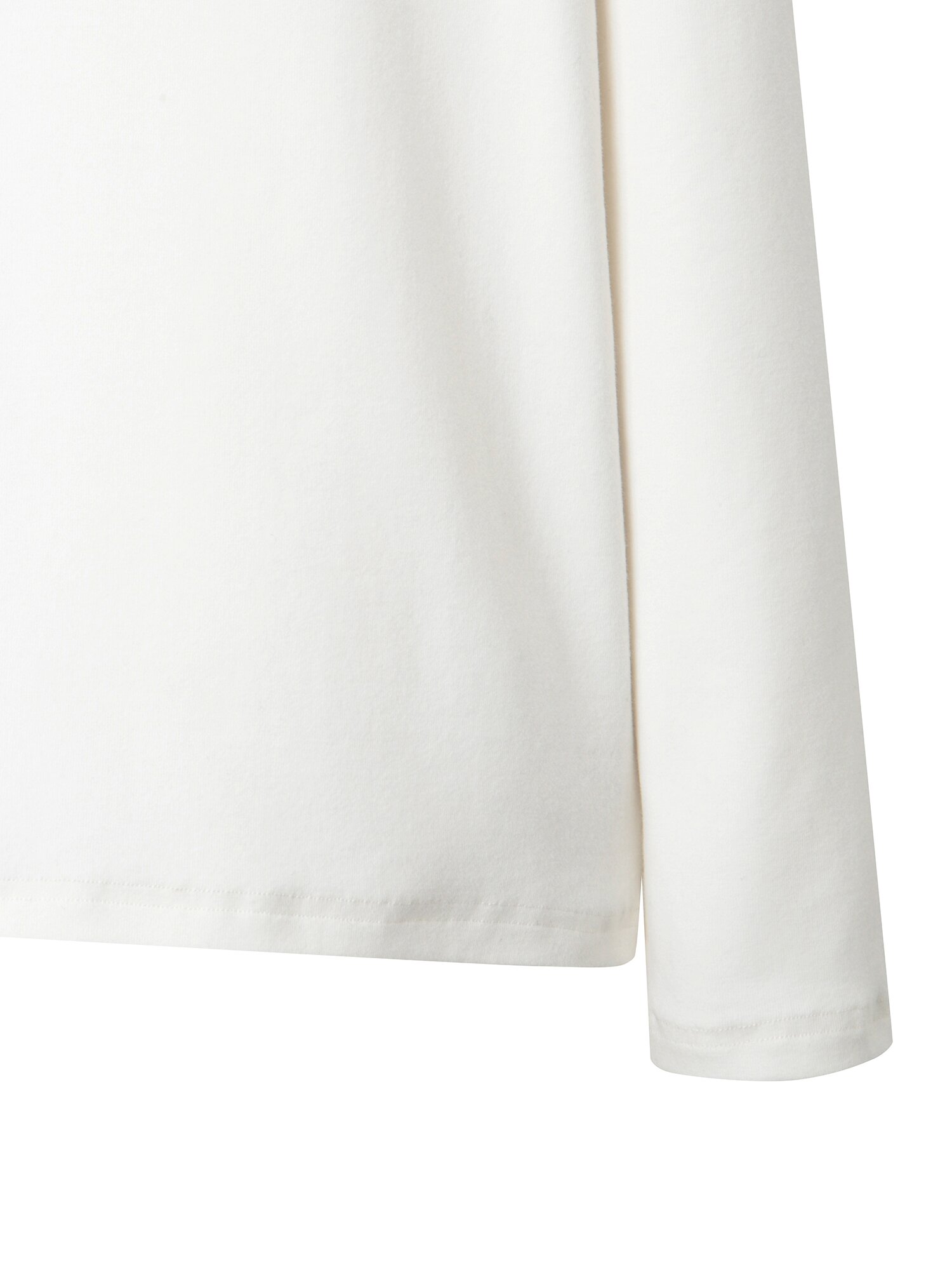 레터링 롱 슬리브 티셔츠 (IVORY)