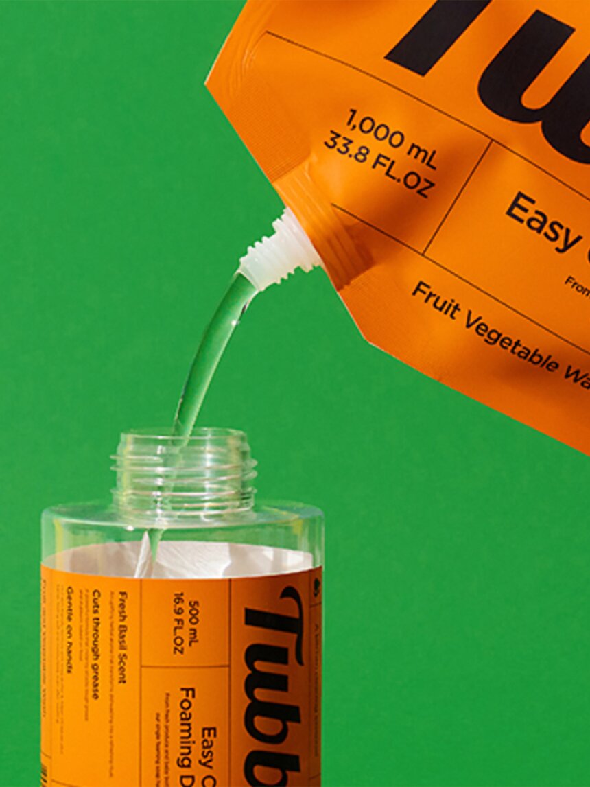 이지클린 포밍 주방세제 본품 500ml + 리필팩 1,000ml
