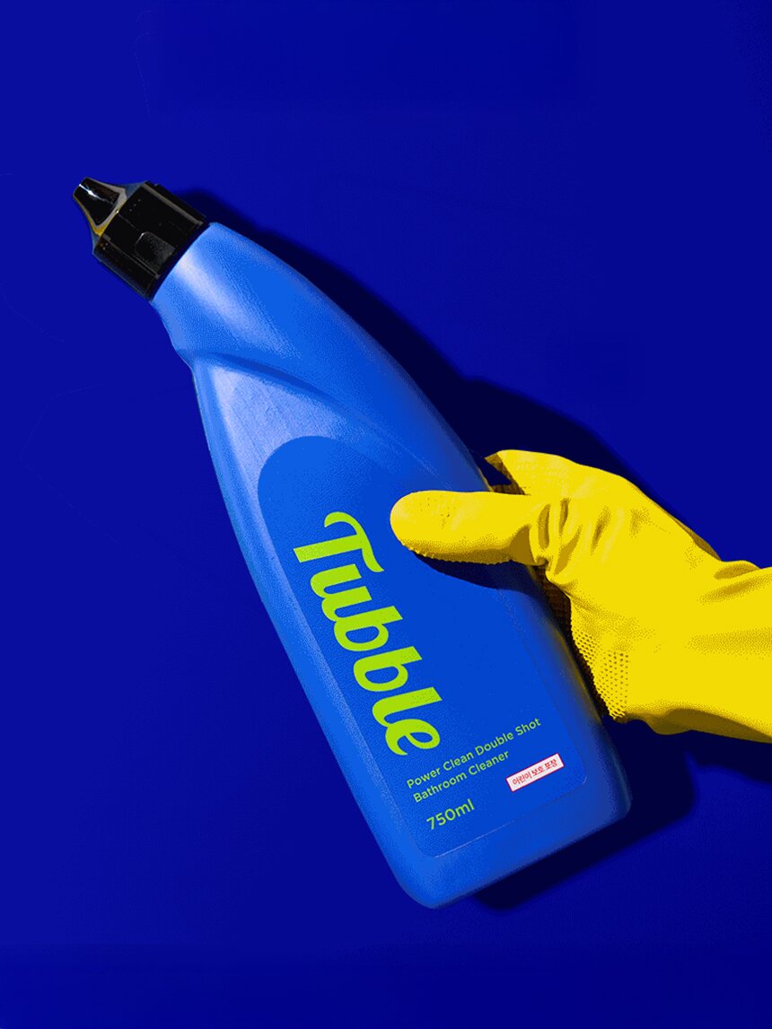 파워클린 더블샷 욕실클리너 750ml