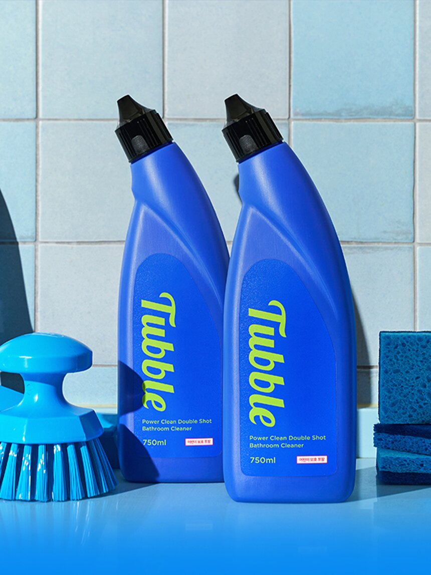 파워클린 더블샷 욕실클리너 750ml