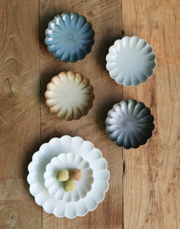 모네프 피네 도자기 원형종지