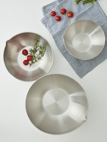 한샘 304 올스텐 계량 믹싱볼(20/24/28)