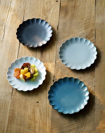 모네프 피네 도자기 원형접시 20cm