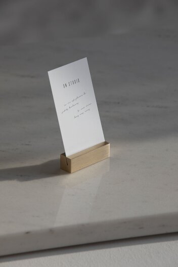 황동 골드 명함꽂이 카드스탠드 직사각