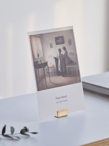 메탈 명함꽂이 가격표 다용도 메모홀더 S사이즈