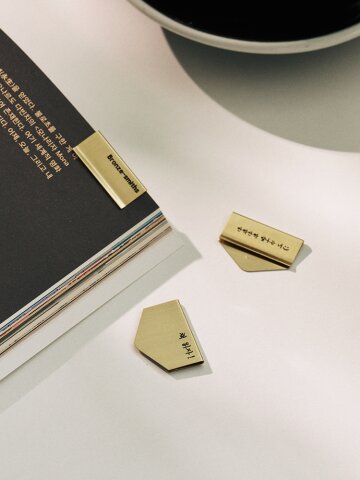 황동 클립 금속책갈피/북마크